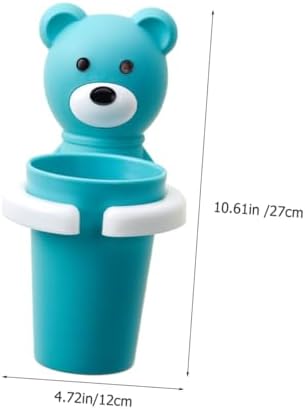 Housotel Toothbrush Holder for Kids Durable Wall-Mounted Storage Solution
