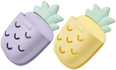 Stylish Pineapple Toothbrush Organizer