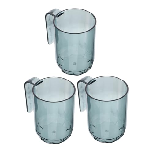 3-Piece Nordic Reusable Mouthwash Toothbrush Holders