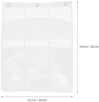 Alipis Hanging Shower Organizer Mesh Bag for Bathroom Essentials