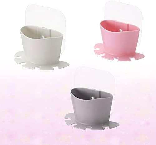 Self-Adhesive Toothbrush Holder Cup - Save Space Organize Effectively
