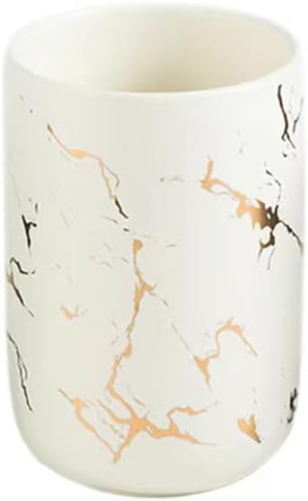 Ceramic Toothbrush Holder White