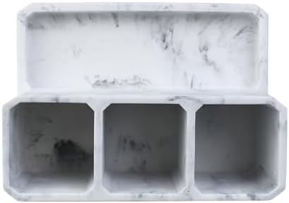 Lux 3 Compartment Vanity Organizer Durable Stylish