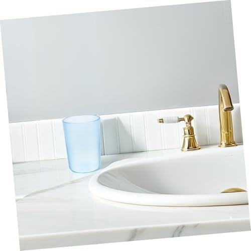 Sturdy Plastic Toothbrush Cup Portable for Adults and Kids