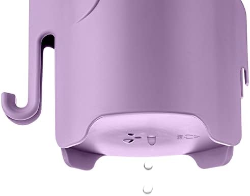 RyanLemon Elephant Toothbrush Holder for Kids with 3 Slots and Hook