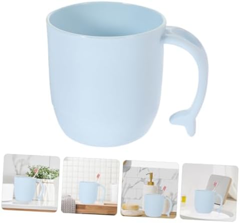 Cute Toothbrush Cups PP Material Easy to Clean for Kids