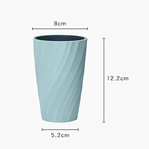 Double-Layer Toothbrush Cup Screw-Thread Design Functional Stylish