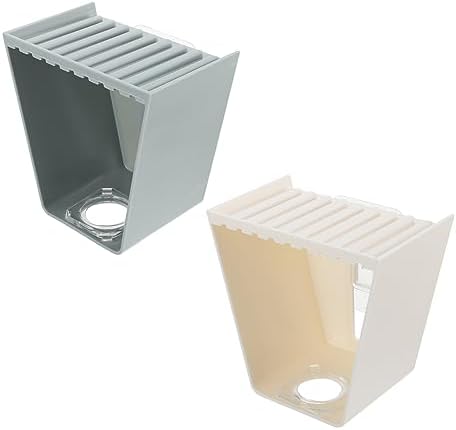 2-Piece Wall-Mounted Storage Racks for Bathroom