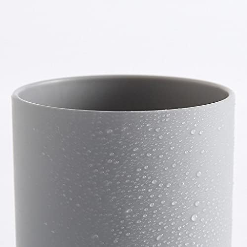 Arc Shaped Brushing Cup Without Handle White