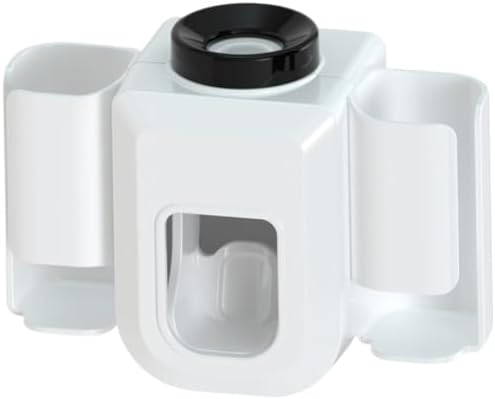 RORPOIR Wall-Mounted Toothbrush Toothpaste Organizer