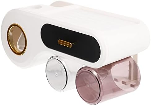 PRETYZOOM Wall Mounted Toothbrush Holder
