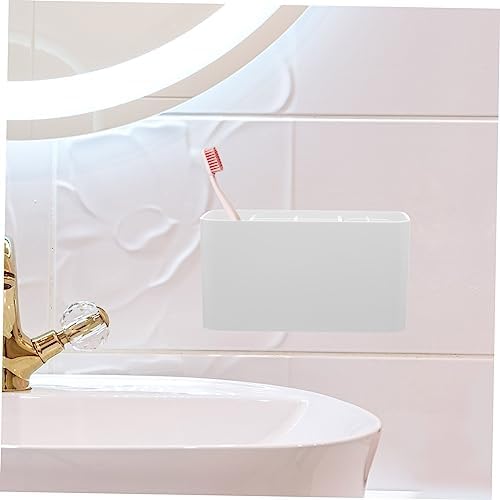 CANIGHT Toothbrush Holder with Matte Finish and Removable Design