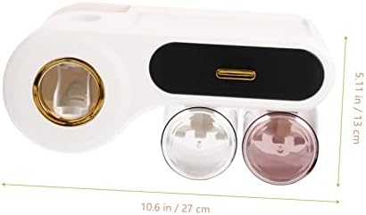 wall-mounted bathroom organizer - save space