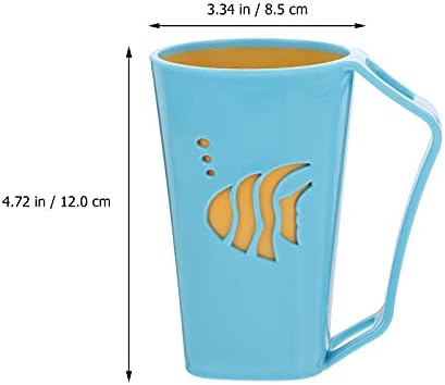 Healifty Travel Toothbrush Tumbler Set