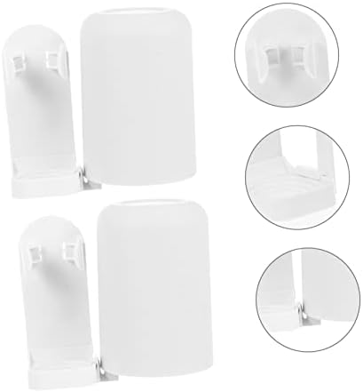 Adjustable Wall-Mounted Electric Toothbrush Holder for Bathrooms with Strong Adhesive