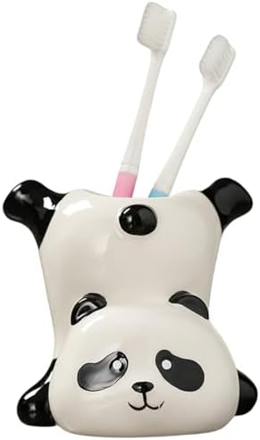 Cool Ceramic Panda Toothbrush Holder
