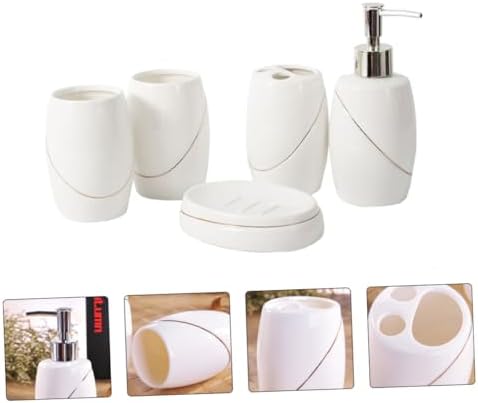 Cabilock Pc Hotel Home Bathroom Set - compact elegant and durable