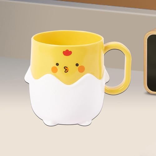Cartoon Toothbrush Cup - Portable Drop-Resistant