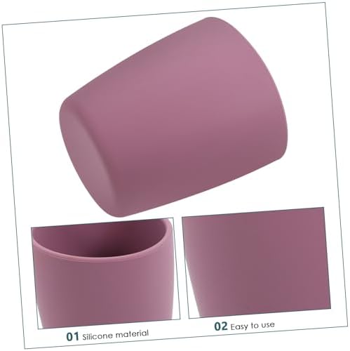 Silicone Bath Cups for Babies - Spill-Proof Leak-Proof Easy to Clean