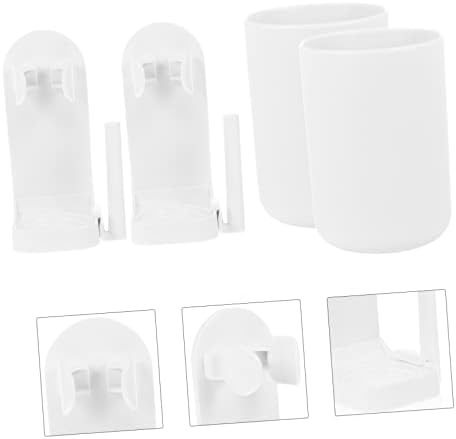 Adjustable Wall-Mounted Electric Toothbrush Holder for Bathrooms with Strong Adhesive