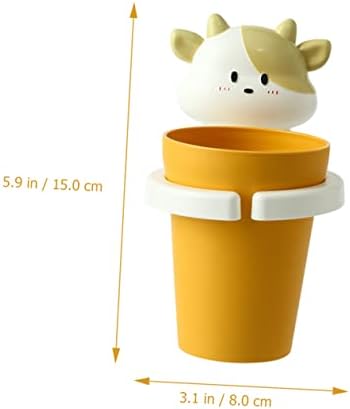 Cartoon Gargle Toothbrush Holder Wall-Mounted and Safe