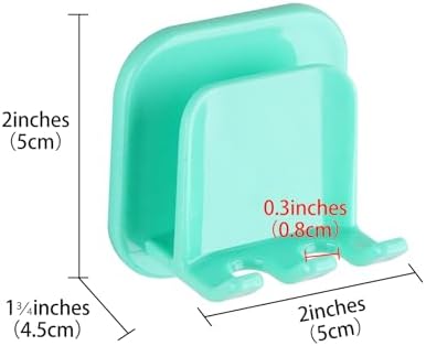 Space-Saving 2-in-1 Wall-Mounted Toothbrush and Gargle Cup Holder