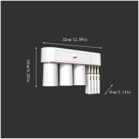 Multi-Purpose Magnetic Toothbrush Holder for Bathrooms Essential Storage Solution