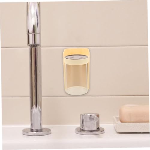 1 Set Wall Mounted Toothbrush Holder with Cup and Comb Stand