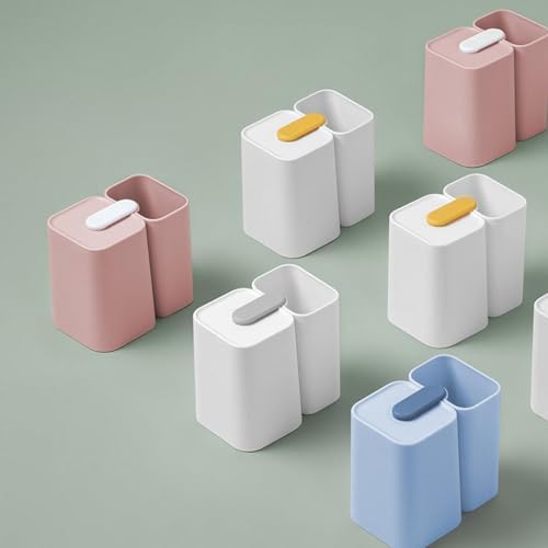 Stylish Magnetic Wall-Mounted Toothbrush Holder