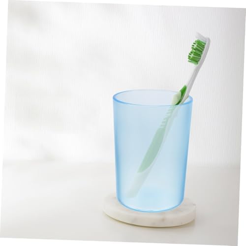 Sturdy Plastic Toothbrush Cup Portable for Adults and Kids