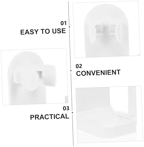 2-Pack Wall-Mounted Toothbrush Holders Set