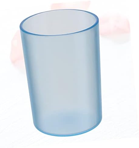 Transparent Toothbrush Cup Elegant Water Mug for Bathroom