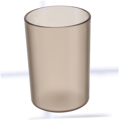 Mobestech Transparent Toothbrush Cup for Adults