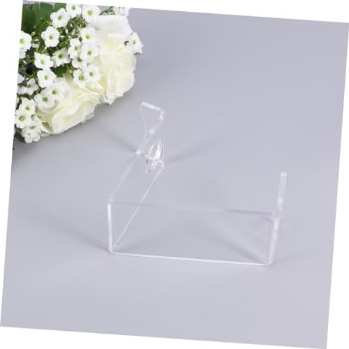 SOLUSTRE Minimalist Acrylic Toothbrush Holder