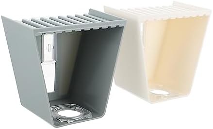 Wakauto 2pc Wall-Mounted Shampoo Hooks