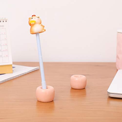 Airmoon Mini Ceramic Toothbrush Holder for Bathroom Pack of 2