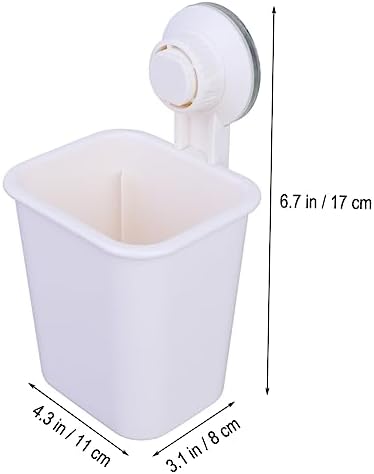 HOLIDYOYO Wall-Mounted Toothbrush Holder