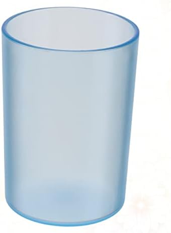 Transparent Toothbrush Cup Elegant Water Mug for Bathroom