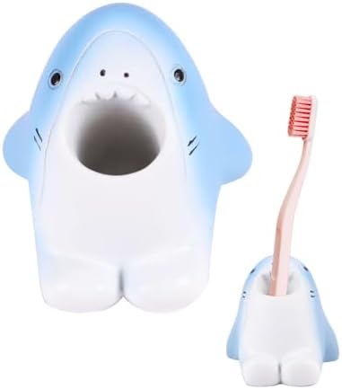AKAKL Cute Shark Toothbrush Holder