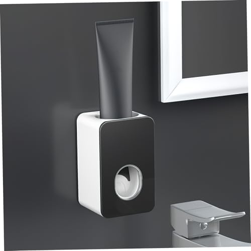 MAGICLULU Toothpaste Rack Automatic Squeezer Wall-Mounted Organizer