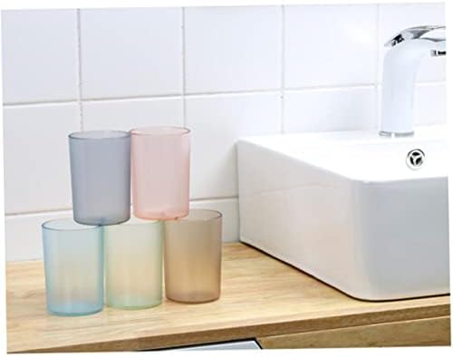 Cabilock Toothbrush Holder Durable Plastic Cup for Bathroom