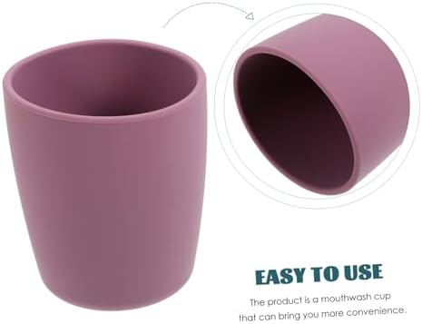 Stylish Silicone Sippy Cup for Bathroom and Easy to Use