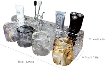 Lovulife Wash Cup Storage Rack Durable and Modern for the Bathroom