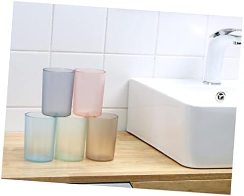 Mobestech Transparent Toothbrush Cup for Adults