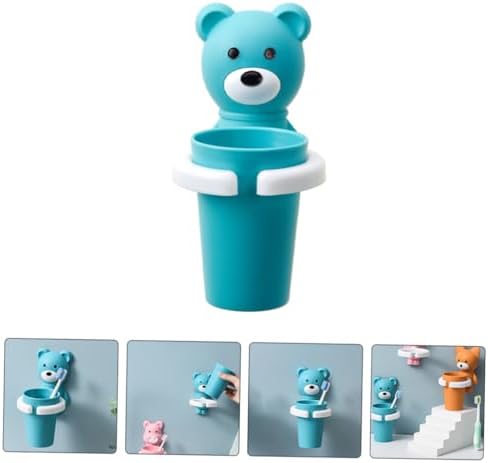Housotel Toothbrush Holder for Kids Durable Wall-Mounted Storage Solution