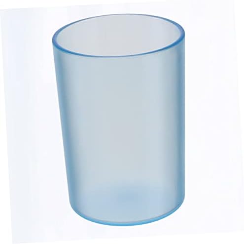 Transparent Toothbrush Cup Water Mug for Bathroom Elegant Sturdy Design