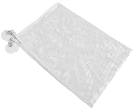 Luxshiny 2-Piece Hanging Bath Toy Storage Bag Mesh Organizer