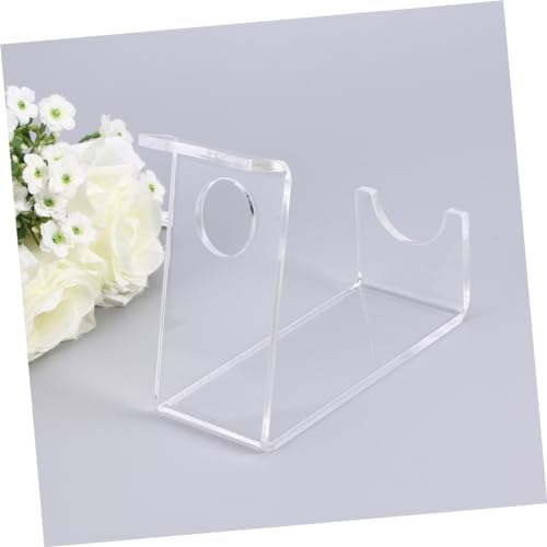 SOLUSTRE Minimalist Acrylic Toothbrush Holder