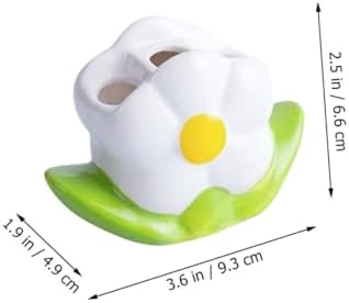 Floral Toothbrush Holder Compact