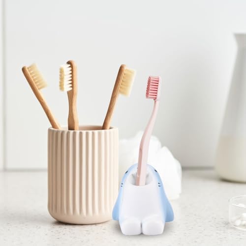 AKAKL Cute Shark Toothbrush Holder